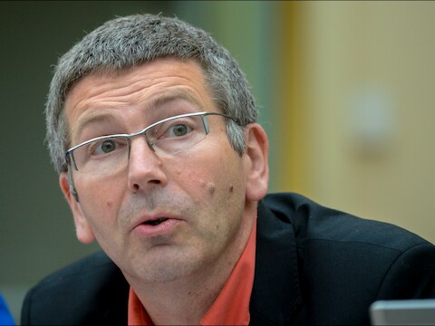 Thierry Breyne, directeur van de dienst Veiligheid en Interoperabiliteit der Spoorwegen (DVIS).