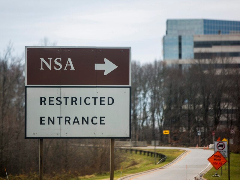 Het NSA-hoofdkwartier in de Amerikaanse staat Maryland.