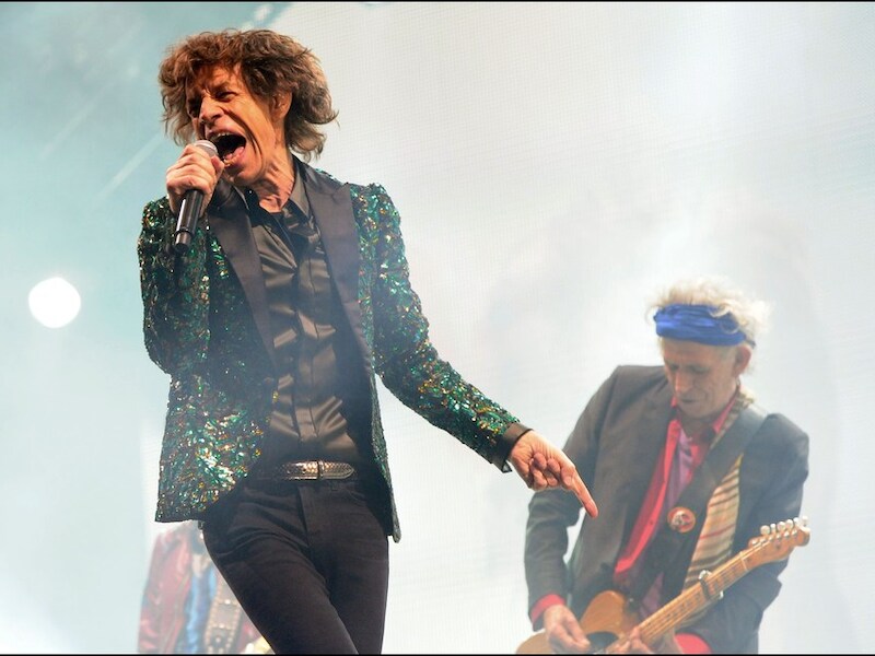 Mick Jagger en Keith Richards van The Rolling Stones komen naar TW Classic.