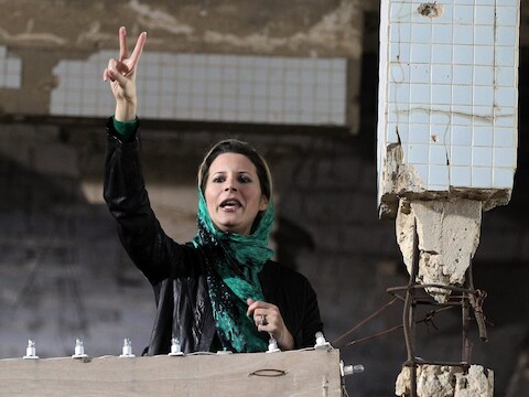Aïsha Kadhafi.