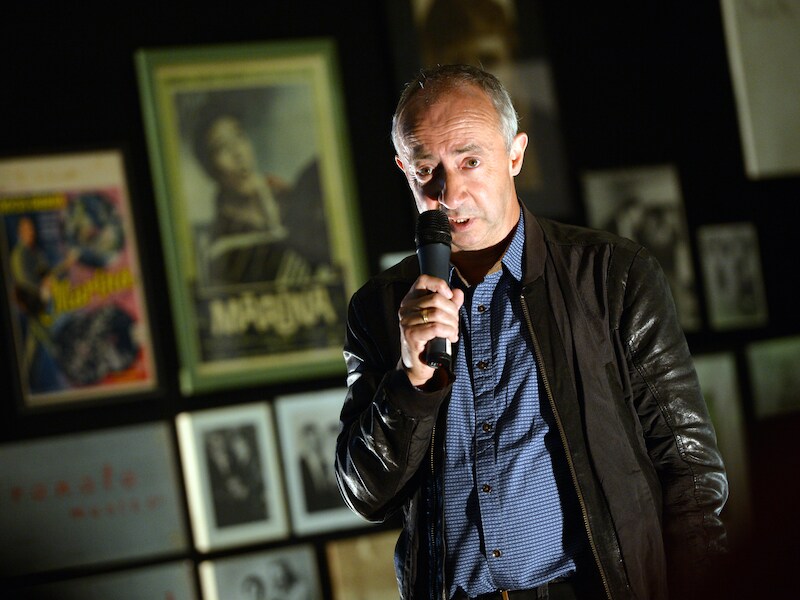 Stijn Coninx bij de voorstelling van 'Marina'