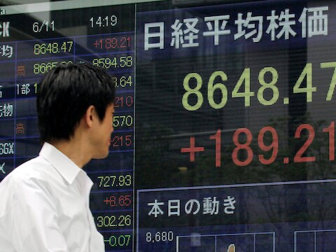 De euforie over het reddingsplan voor de Spaanse banken is al weggeëbd op de Japanse beurs.