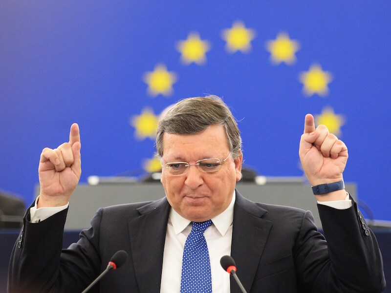 José Manuel Barroso, voorzitter van de Europese Commissie.