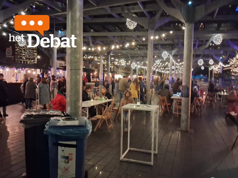 Een archiefbeeld van de vorige editie van Mortsel Wintert!