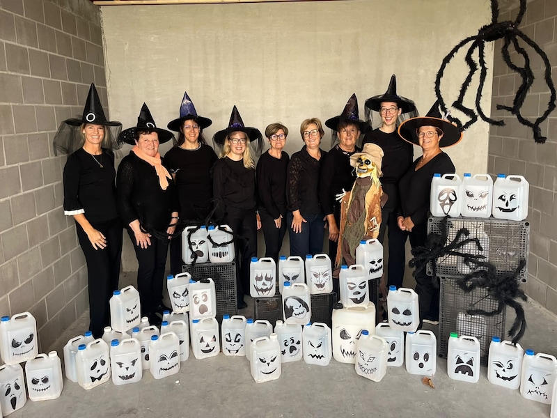 Ferm Gits staat weer in voor een fijne Halloweenwandeling in het dorp