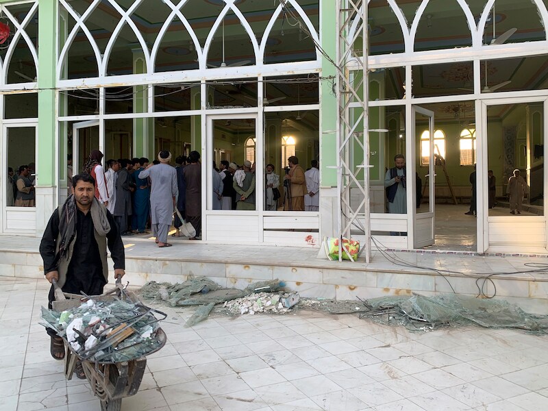 Schokkende beelden vrijgegeven van aanslag in Kandahar