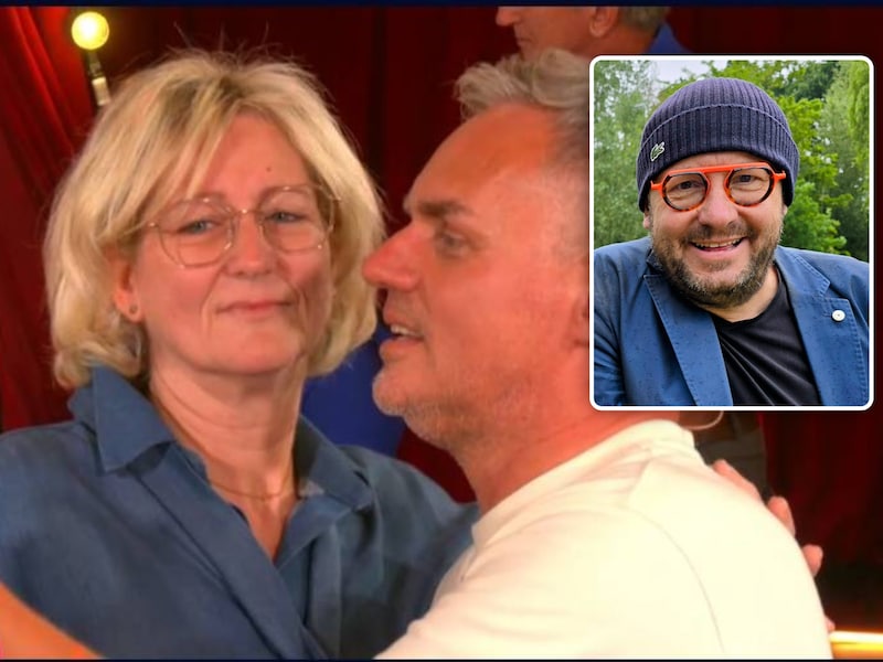 Kelly Droogers danst met Peter Van de Veire., Inzet: Geert Faes.