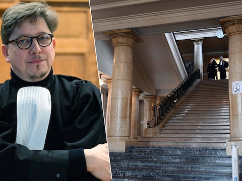 Links: Dimitri Laes, een ervaren strafrechtadvocaat en tevens plaatsvervangend rechter in de rechtbank van eerste aanleg in Leuven (r.).