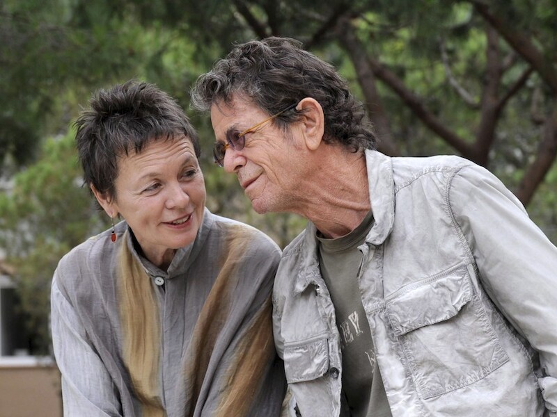 Lou Reed en zijn vrouw Laurie Anderson in Spanje, 2009.