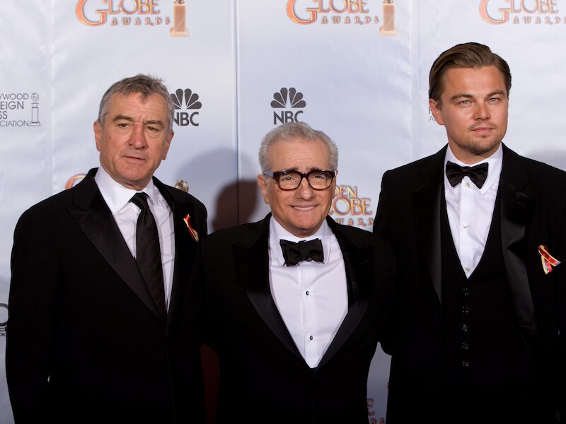Robert De Niro, Martin Scorsese en Leonardo DiCaprio