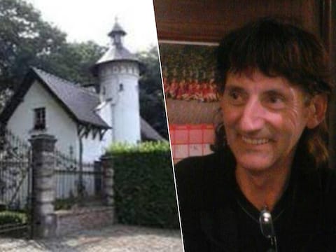 Keveyn en zijn vrienden vertelden destijds dat ze Alain Fleurus (rechts) “een lesje wilden leren wegens zijn geaardheid” maar de man stierf. Hij woonde in de conciërgewoning aan de Ninoofsesteenweg van het grote kasteeldomein in Itterbeek (links).