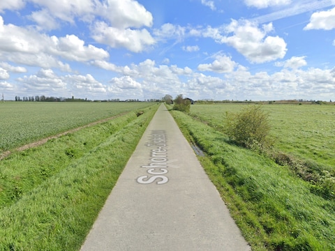 De Schorre-Gistelstraat in Gistel.