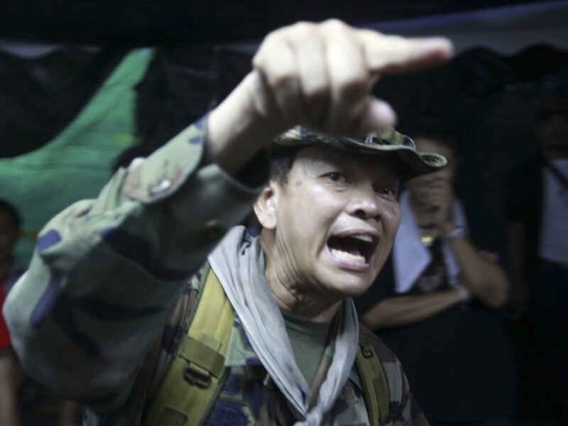 Khattiya Sawasdipol (58), alias 'Seh Daeng'. (Archieffoto)