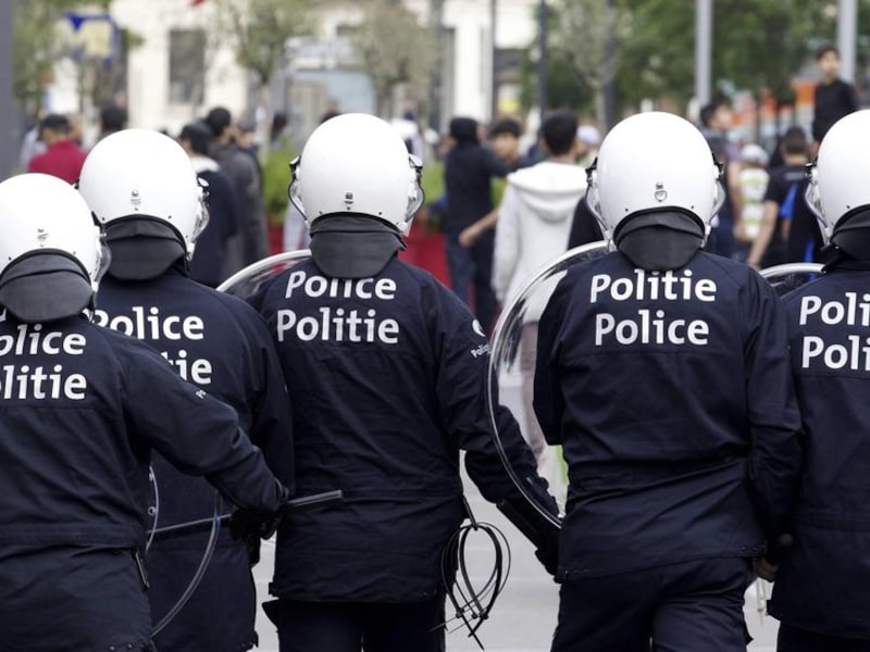 Het optreden van de politie bij de rellen in Molenbeek