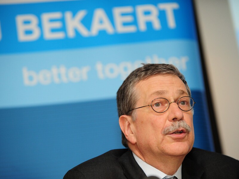CEO van Bekaert Bert De Graeve.