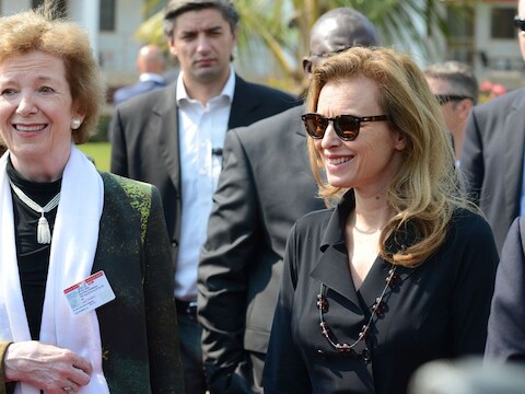 VN afgezante Mary Robinson