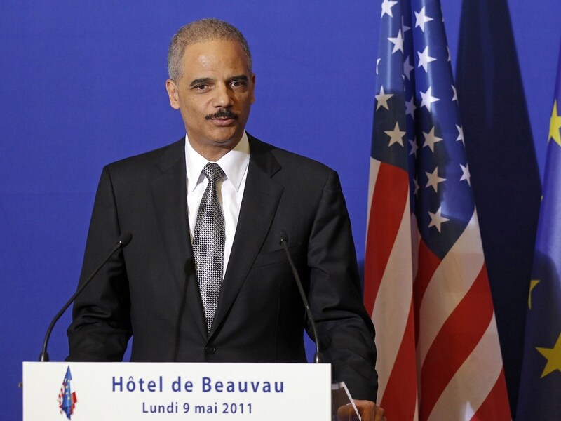 Eric Holder, de Amerikaanse minister van Justitie.