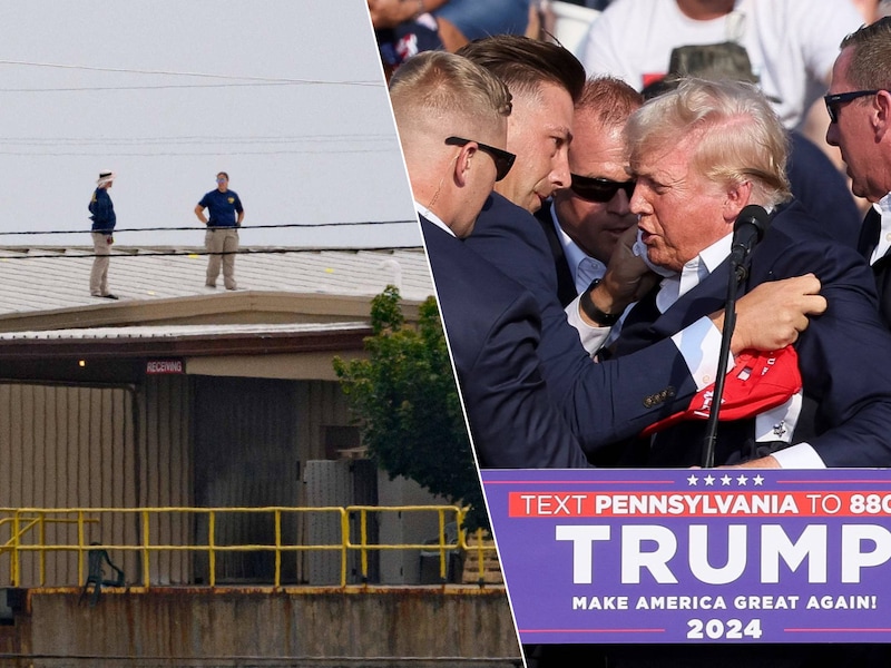 LIVE. Weduwe doodgeschoten brandweerman weigert Joe Biden aan de telefoon, Trump verschijnt met verband rond oor
