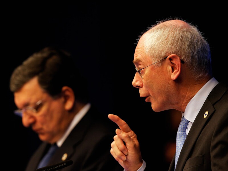 Europees president Herman Van Rompuy.