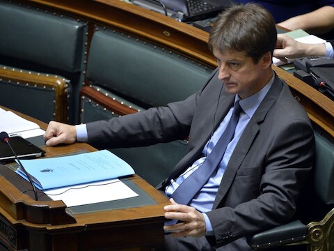 Minister van Begroting Olivier Chastel: "We staan veraf van de karikatuur die de N-VA maakt."