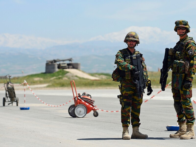 Belgische militairen in Afghanistan.