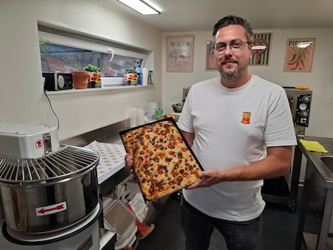Maarten Kerkhofs uit Hallaar bakt Fcking Good Focaccia.