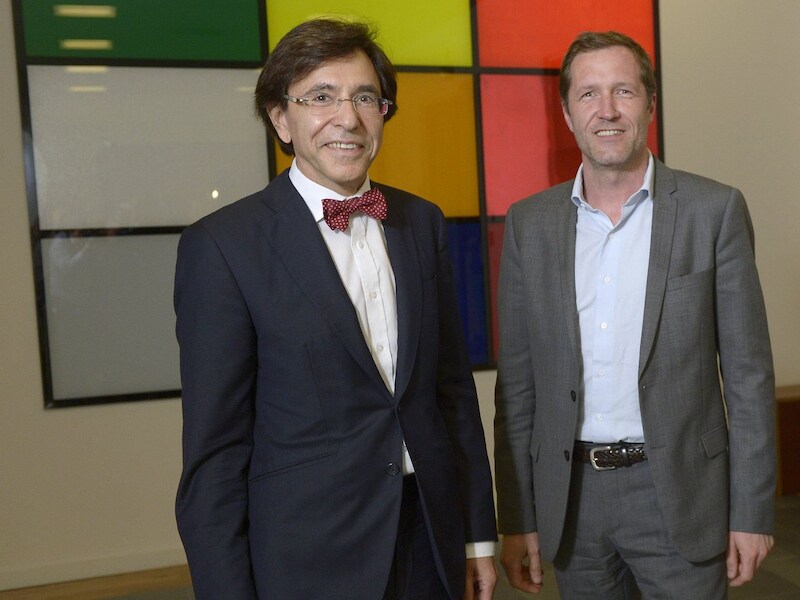 Elio Di Rupo en Paul Magnette.