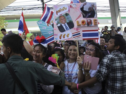In de Thaise hoofdstad zijn al weken demonstraties tegen de regering van premier Yingluck Shinawatra.