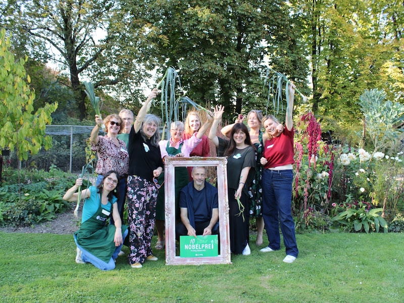 Feestje 10 jaar Nobelprei ProVeg Oosterzele. 