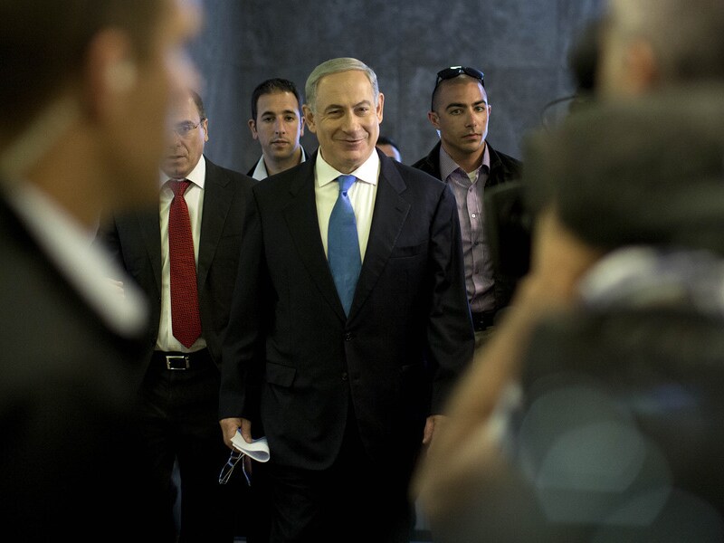 De Israëlische premier Benjamin Netanyahu.