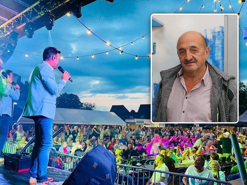 Het Vestenfestival trekt elk jaar heel wat volk en zet steeds grotere namen op de affiche. Inzet: voorzitter Emiel Verhoeven, die de commotie rond het festival betreurt.