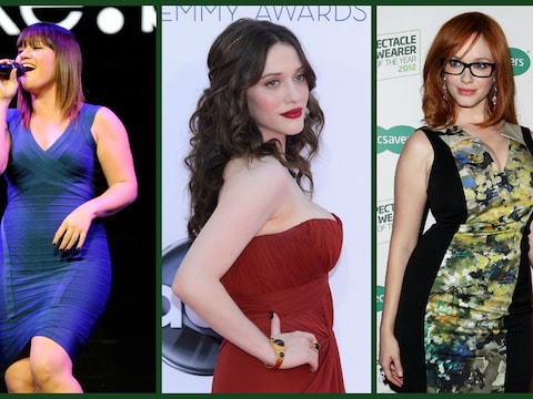 Kelly Clarkson, Kat Dennings & Christina Hendricks