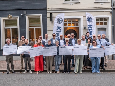 Kiwanis Roeselare Rodenbach steunt sociale doelen voor 36.000 euro