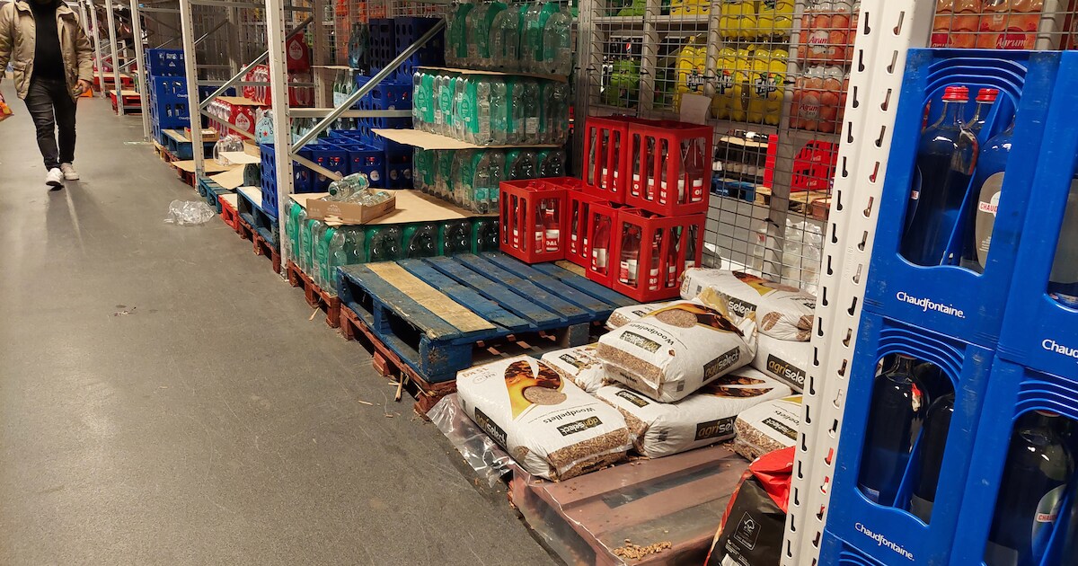 Acties landbouwers zorgen ook in Vilvoordse Colruyt voor lege rekken ...