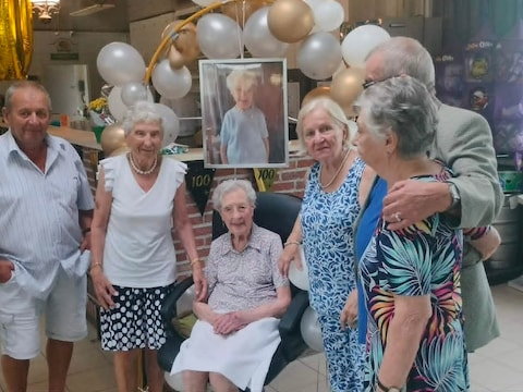 Lucienne Janssens viert haar 100ste verjaardag
