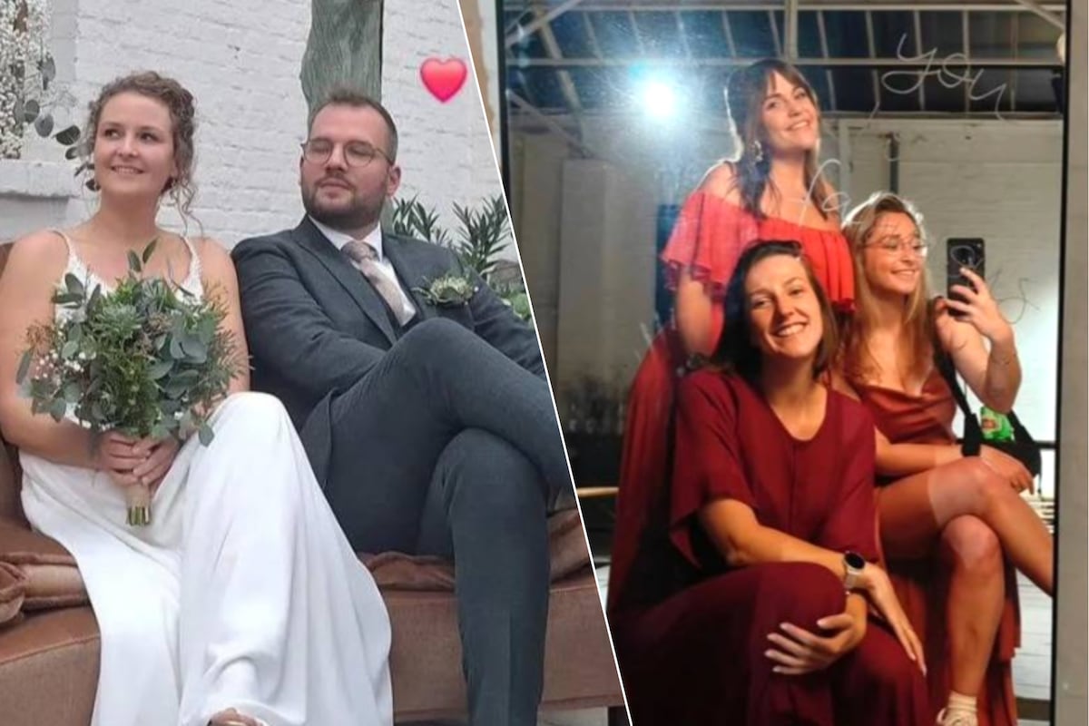 KIJK. Jidse en Jorina uit 'Blind getrouwd' geven elkaar opnieuw het jawoord,  ook andere kandidaten waren erbij | BV | HLN.be