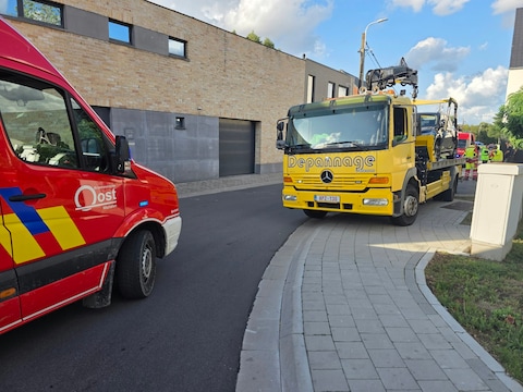 Het ongeval gebeurde in de Turfputstraat