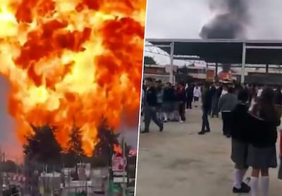 KIJK. Tankwagens met gestolen brandstof exploderen in Mexicaanse gemeente en zorgen voor enorme vuurbal