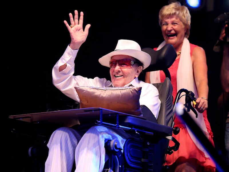 Eddy Wally maakte een goede indruk vandaag op het podium in Gent.