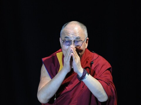 De dalai lama.