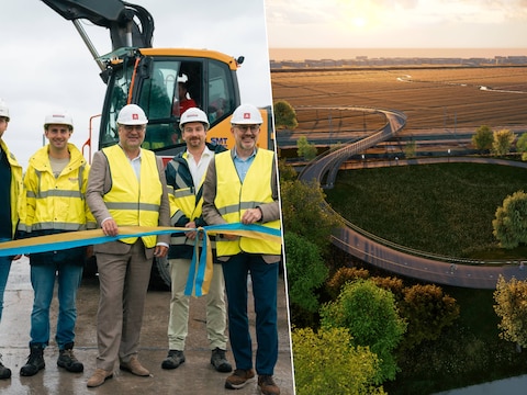 Bouw van de Frans Palinckxbrug in Ekeren gestart.