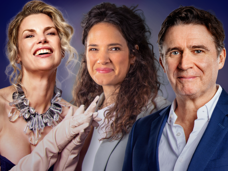 Tanja Dexters, Isolde Van den Eynde en Erik Van Looy. 