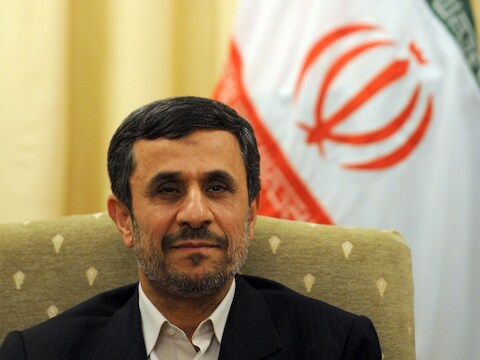 Mahmoed Ahmadinejad.