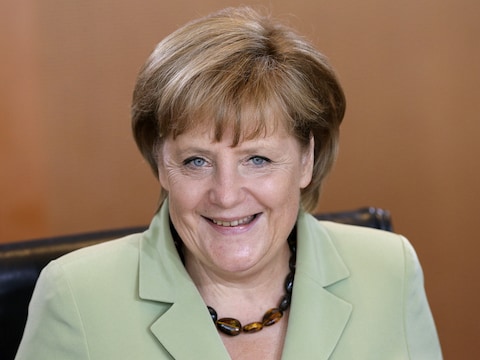De Duitse bondskanselier Angela Merkel.