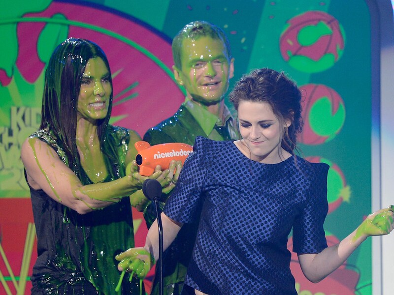 Sandra Bullock, Neil Patrick Harris en Kristen Stewart op de Kids' Choice Awards