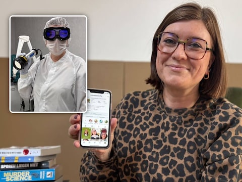 Sophie (39) helpt misdrijven oplossen als forensisch experte en deelt nu ervaringen op Instagram: “Ik ergerde me aan de fouten die je op tv ziet”