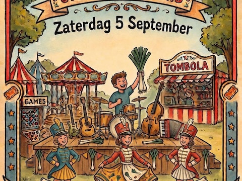 Koninklijke Toneelvereniging Ernst & Leute brengt een korte voorstelling op zaterdag 5 september. 