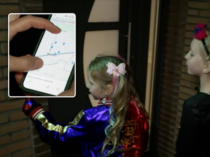 Dankzij een app weten ouders en kinderen in Bertem waar ze welkom zijn voor ‘trick or treat’.