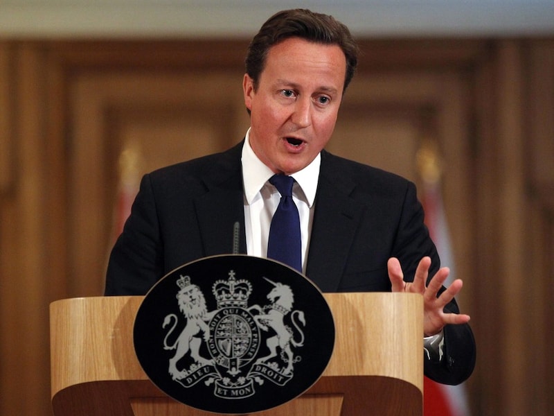 De Britse premier David Cameron lag de voorbije dagen zwaar onder vuur.