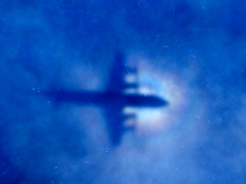Een vliegtuig van de Royal New Zealand Air Force, op zoek naar de vermiste mh370.